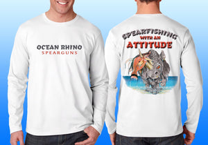Ocean Rhino Long Sleeve Performance Shirt